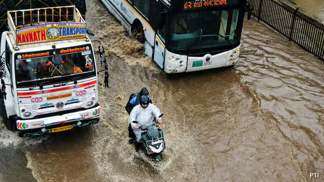 Fallen Trees, Flooded Roads, Traffic: Monsoon Mayhem In Mumbai