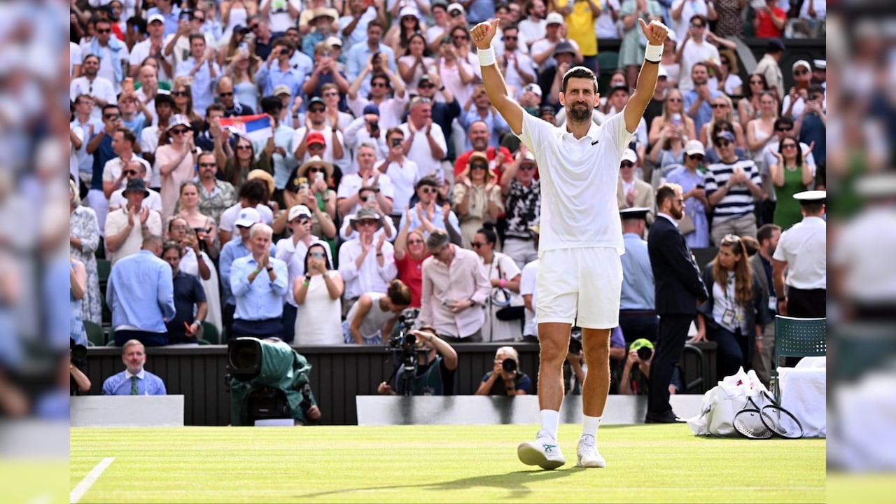 Djokovic Makes Wimbledon History, Passes Federer With Record 106th Win - Check List