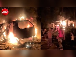 मणिपुर में असम राइफल्स के कैंप पर हमला, भीड़ ने गाड़ि&zwj;यों में लगाई आग, सुरक्षा बलों ने दागे आंसू गैस के गोले