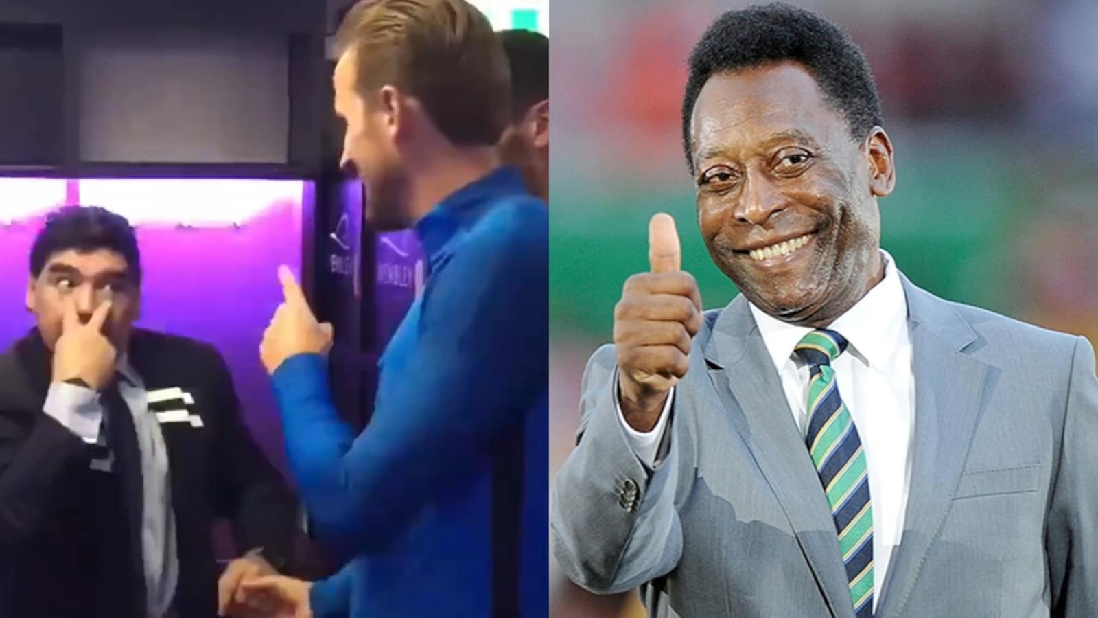 Harry Kanes Viral Video With Diego Maradona Resurfaces, Day After He Surpasses Pele In FIFA World Cup