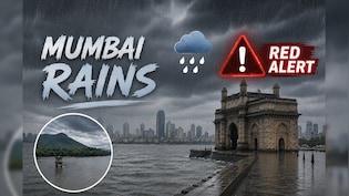 Mumbai Lake Water Levels Climb Near 17% As Heavy Rain Batters City; IMD Issues Red Alert