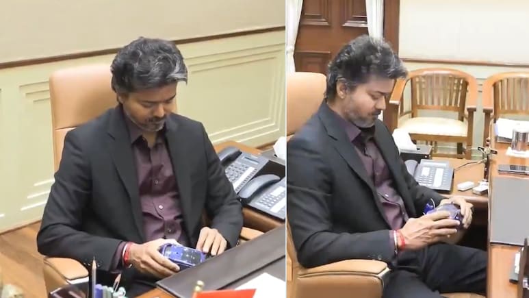 Chief Minister Vijay's Toy Car Moment Goes Viral: Which Car Is It, and Who Gifted It?