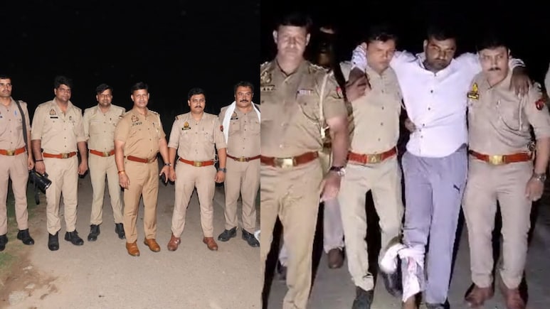 बुलंदशहर में पुलिस-स्वाट टीम की शातिर बदमाश से मुठभेड़: गिरफ्तार; अवैध हथियार और बाइक बरामद