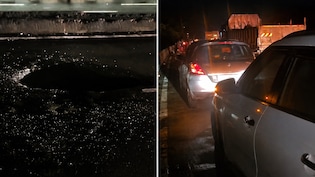 Mumbai-Ahmedabad Highway News: Over 15 Vehicles Crash Within Minutes Due To Massive Potholes