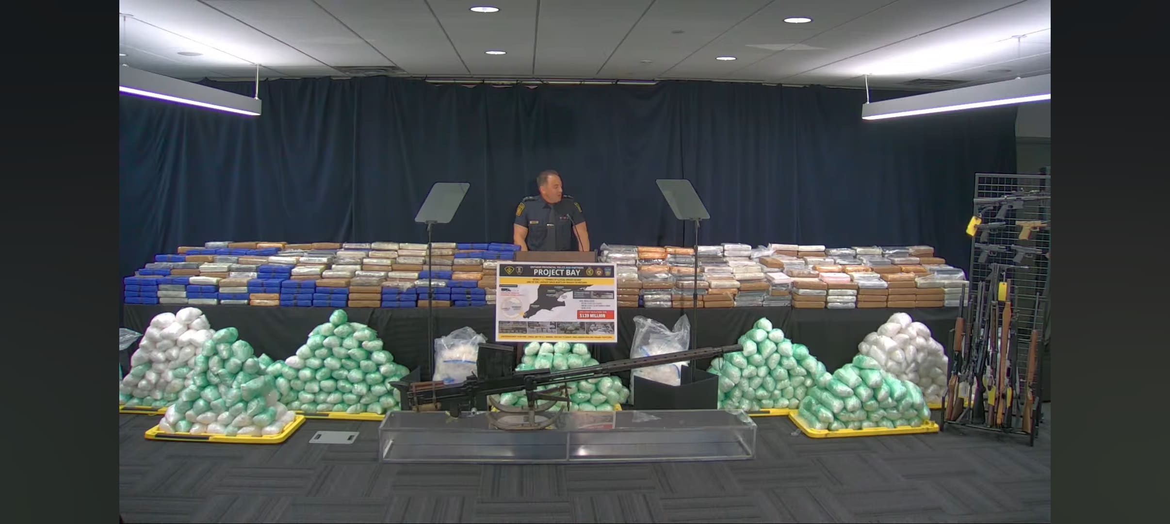 Canadian authorities seize 1.7 tonnes of narcotics in Project B
