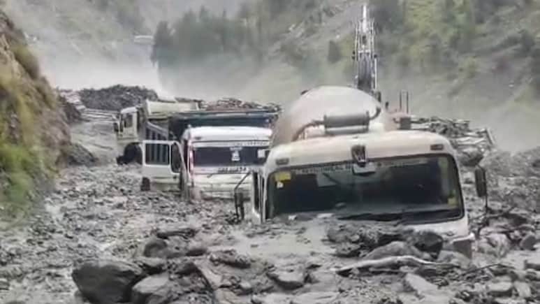 Flash Floods In J&K Bury Machinery At Power Project Site, Block Highway