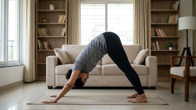 Adho Mukha Svanasana can help improve flexibility, spinal health, and blood circulation