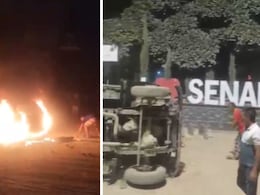 Stones Thrown, Vehicles Torched: Mob Attack At Assam Rifles Camp In Manipur