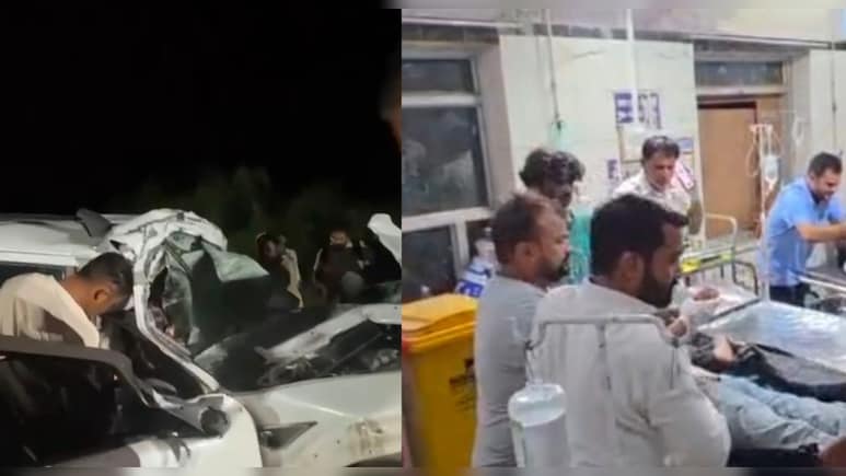 बालोतरा में देर रात भीषण सड़क हादसा, तेज रफ्तार स्कॉर्पियो डंपर से टकराई, 5 युवकों की मौत, 3 गंभीर घायल