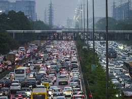 8-Km Jam, Road Cave-In: Heavy Rain Takes Weighty Toll On Gurugram