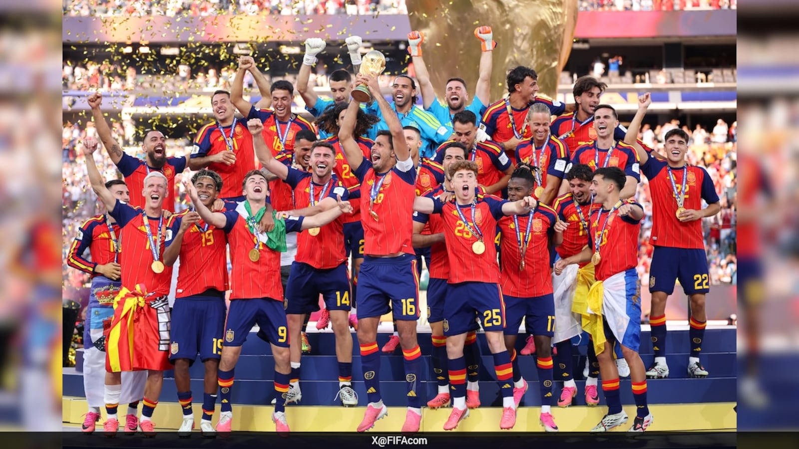 "Dreams Do Come True": Spanish Football Federation Celebrates Teams Second FIFA World Cup Title