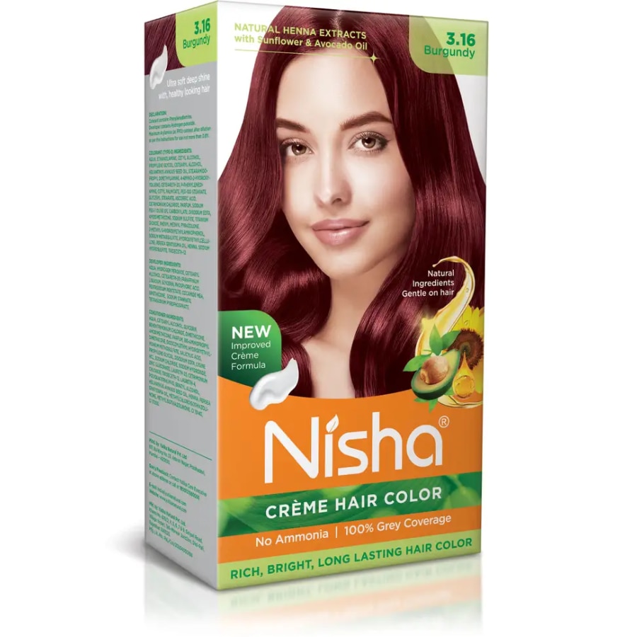Click here to buy:  Nisha Cream Permanent Hair Color