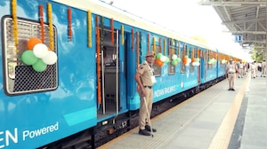 India's First Hydrogen Train Set To Transform Sustainable Rail Transport