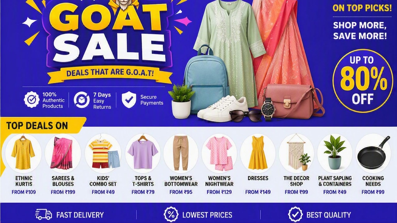 Which deals do you want to grab today from Shop GOAT Sale?
