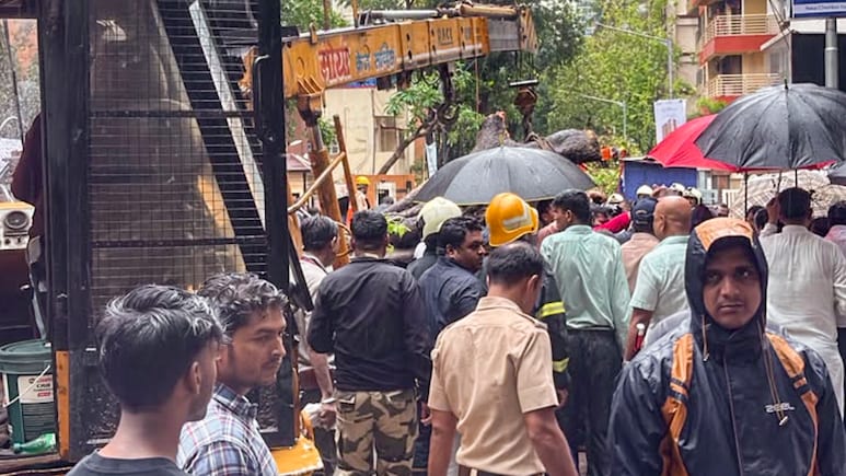 Mumbai Rains Fury: 120 Incidents Of Tree, Wall Collapse And Landslide Reported; Two Killed