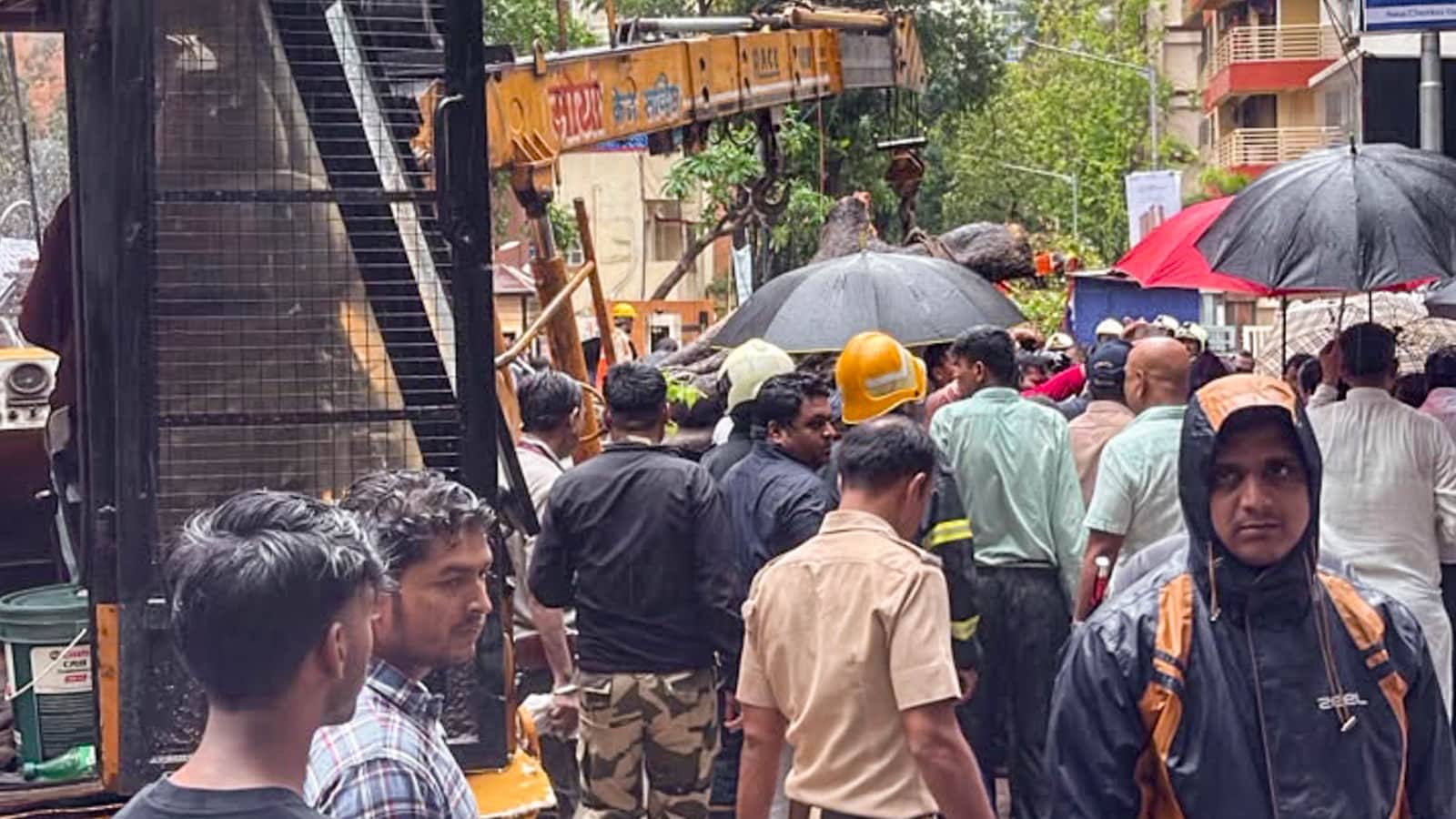 Mumbai Rains Fury: 120 Incidents Of Tree, Wall Collapse And Landslide Reported; Two Killed