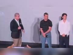 At <i>The Odyssey</i> Event, Christopher Nolan Asks Mumbai Fans: "Who's Better - Matt Damon Or Tom Holland?"