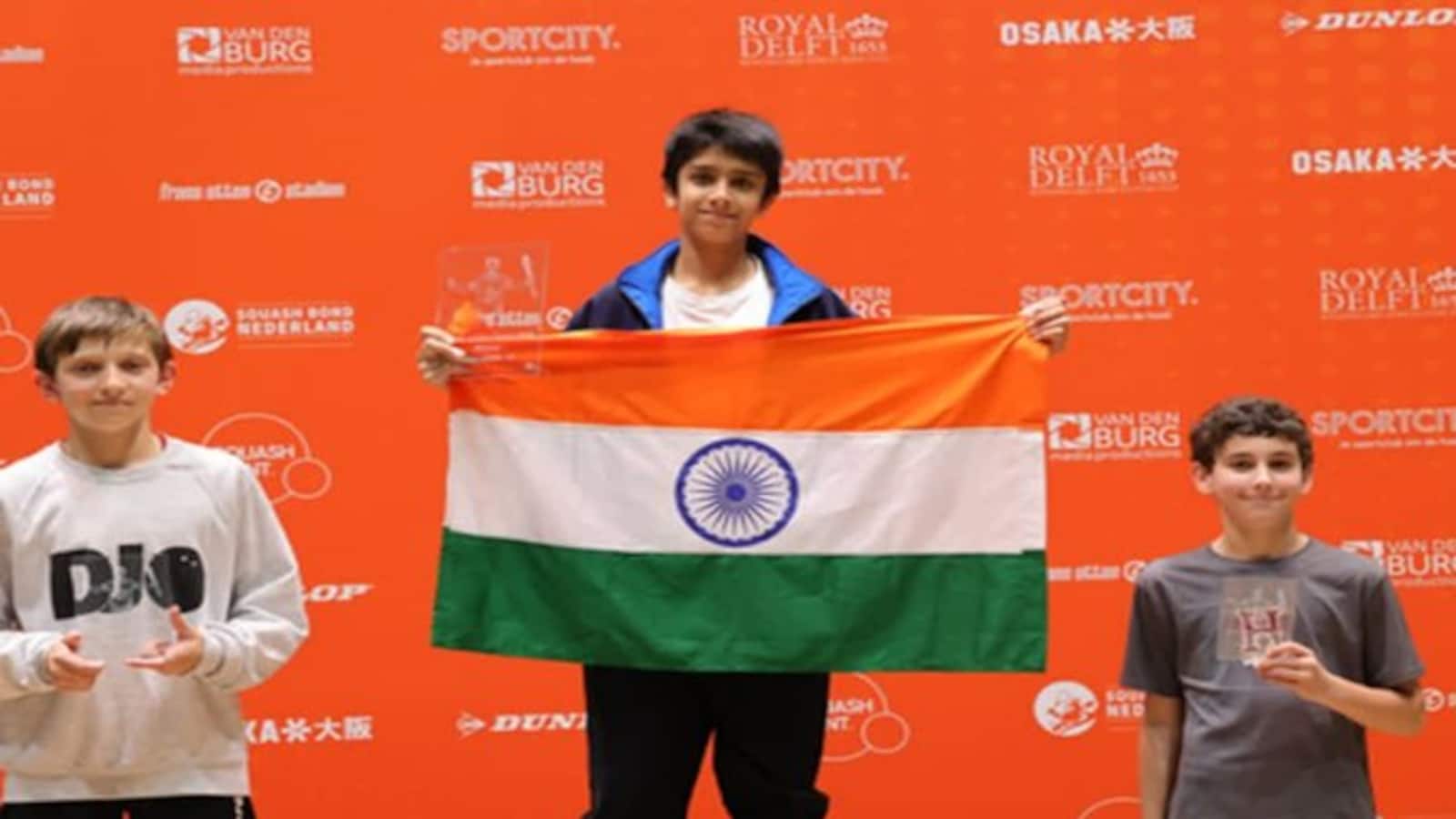 Indian Squash Prodigy Amarya Bajaj Clinches Dutch Junior Open U-13 Title