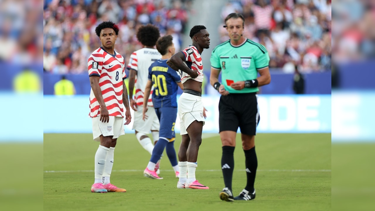 FIFA Slammed By UEFA Over Folarin Baloguns Red Card U-Turn: "Disbelief"
