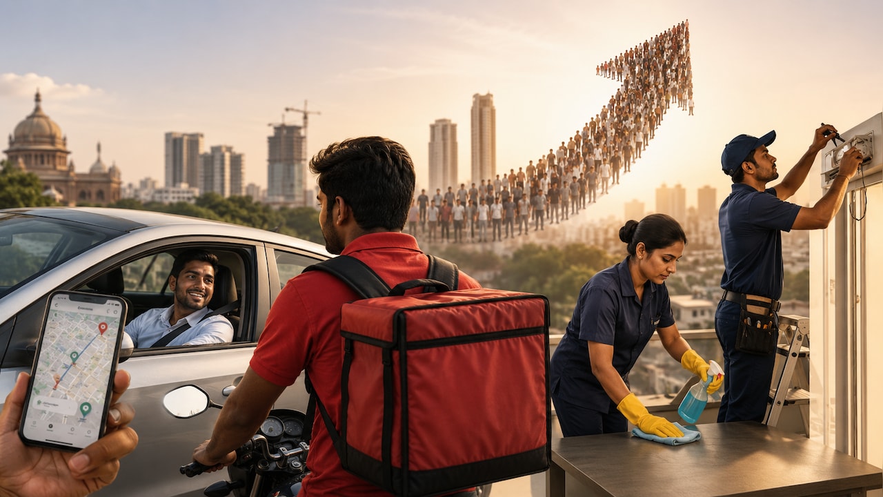 India's Gig Workforce To Nearly Triple By 2030, Plug 70% Of Job Creation Gap