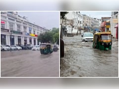 Delhi-NCR: Massive Waterlogging At Connaught Place Amid Heavy Rains - Viral Videos