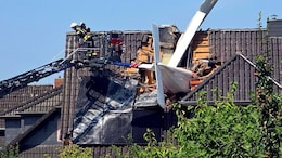 Two Dead After Plane Crashes Onto German House's Roof