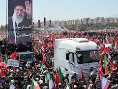 Mystery Of Masked Man At Khamenei Funeral Solved. Spoiler: It Wasn't Mojtaba
