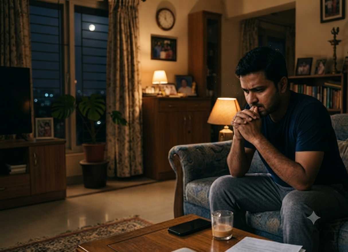 Staying awake past midnight can trigger sudden anxiety