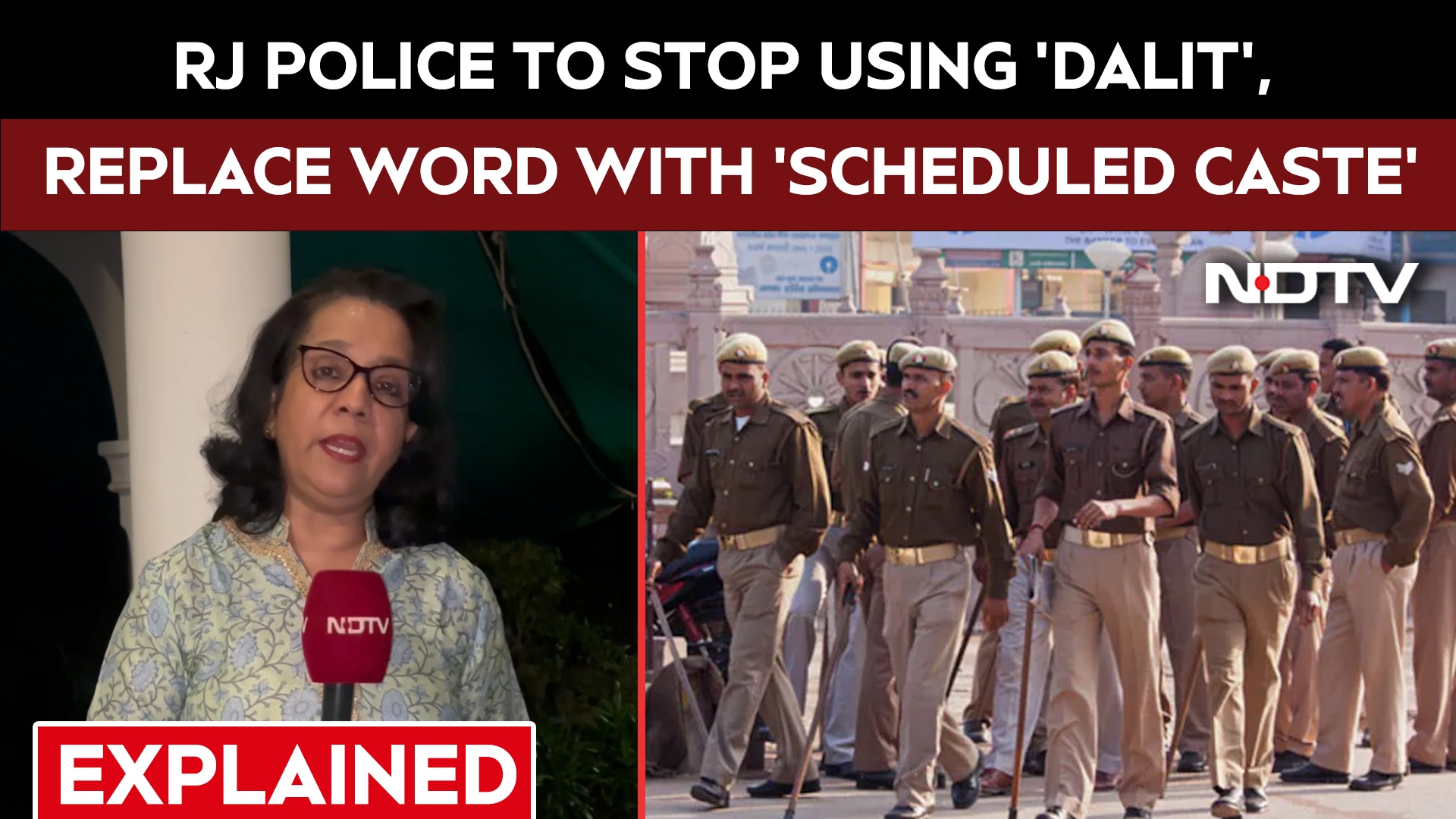 Rajasthan Police To Stop Using 'Dalit', Replace Word With 'Scheduled Caste'