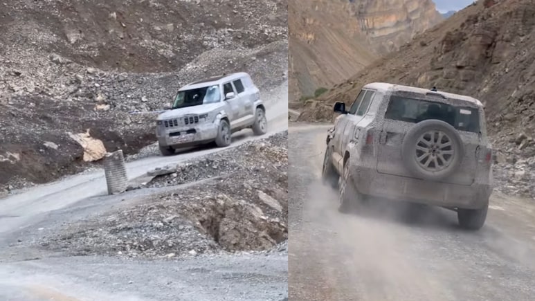 Mahindra Vision S Mule Tackles Local Spiti Roads Smoothly: Watch Video