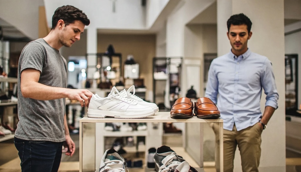 Discover how to style comfortable sneakers or classic loafers for a perfect professional look. Discover how to style comfortable sneakers or classic loafers for a perfect professional look.