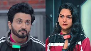 <i>Lock Upp 2</i>: Dheeraj Dhoopar Calls Akanksha Chamola 'Red Flag', Says She Makes Him 'Uncomfortable'