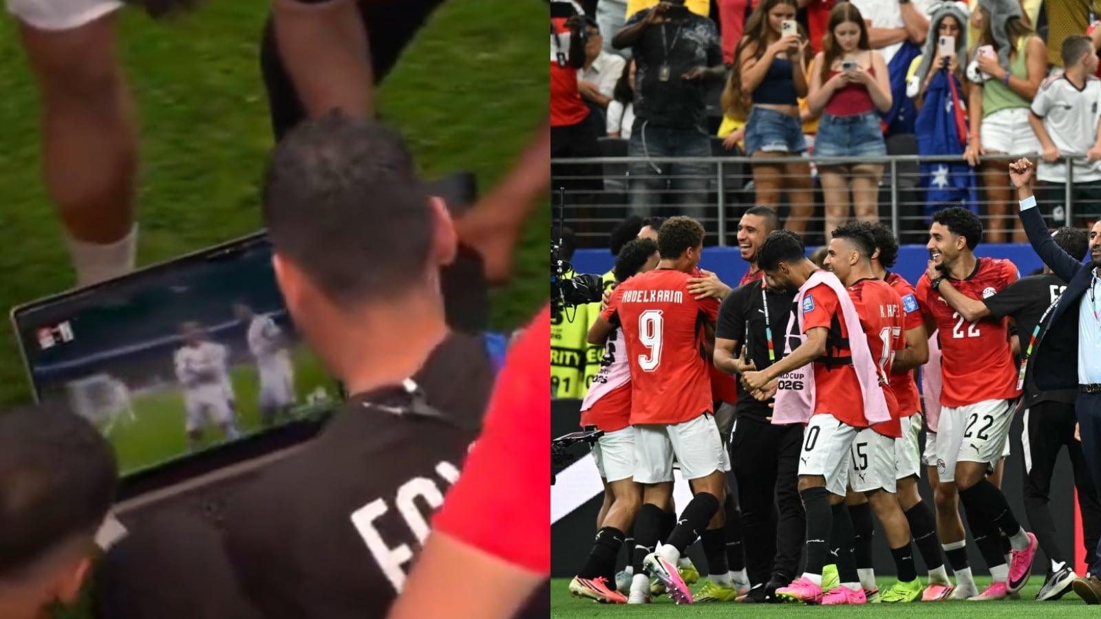 Egypt players watch Kylian Mbappe footage before penalty shootout vs Australia