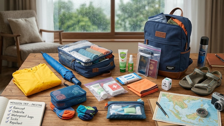 Before You Leave For A Monsoon Holiday, Add These 8 Essentials To Your Bag