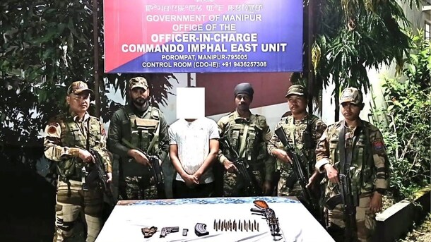 AK-56 Rifle, Explosives Among Massive Arms Cache Recovered In Manipur