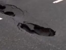 Delhi-Dehradun Expressway Section Caves In Near Shamli; Highway Authority Blames Locals