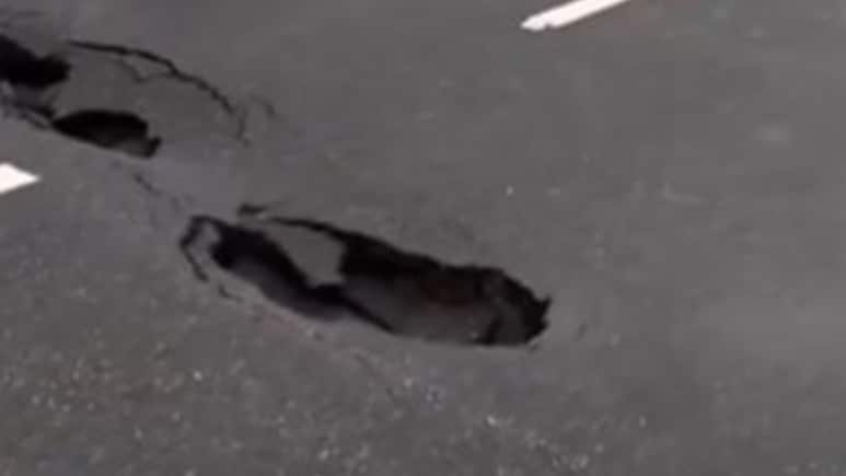 Delhi-Dehradun Expressway Section Caves In Near Shamli; Highway Authority Blames Locals