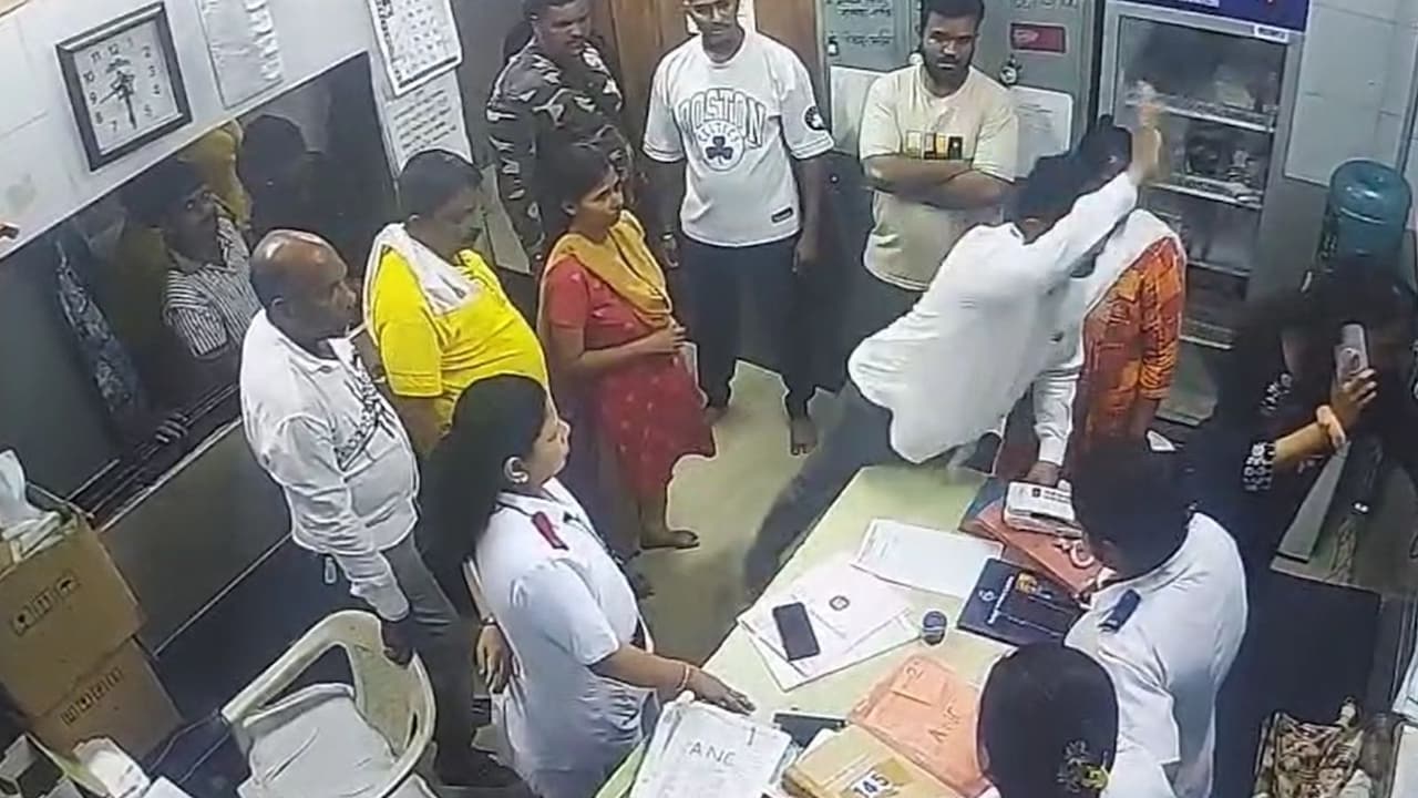 On Camera, Corporator Assaults Woman Doctor, Other Staff At Thane Hospital