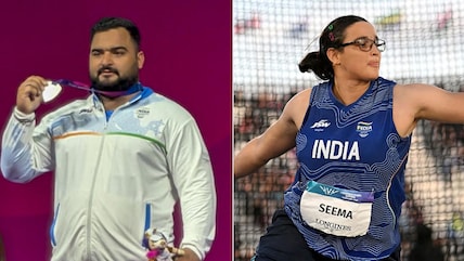 CWG 2026: Lovepreet Singh Wins Silver With Games Record, Seema Takes Bronze