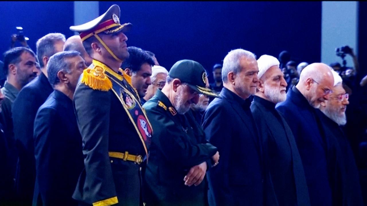 Iranian President, Other Leaders Hail Khamenei's Legacy, Break Down At Farewell