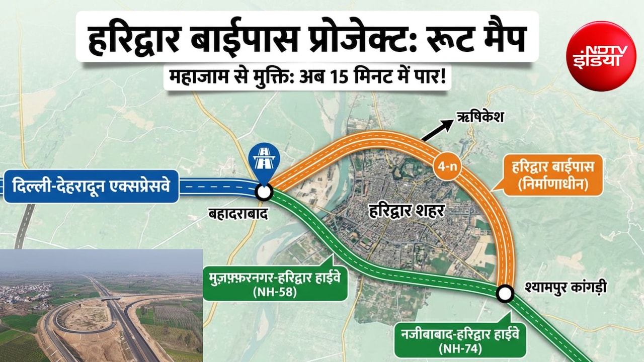 हरिद्वार का जाम होगा खत्म, दिल्ली-NCR से ऋषिकेश का सफर होगा सुपरफास्ट, देहरादून एक्सप्रेसवे से भी जुड़ेगा