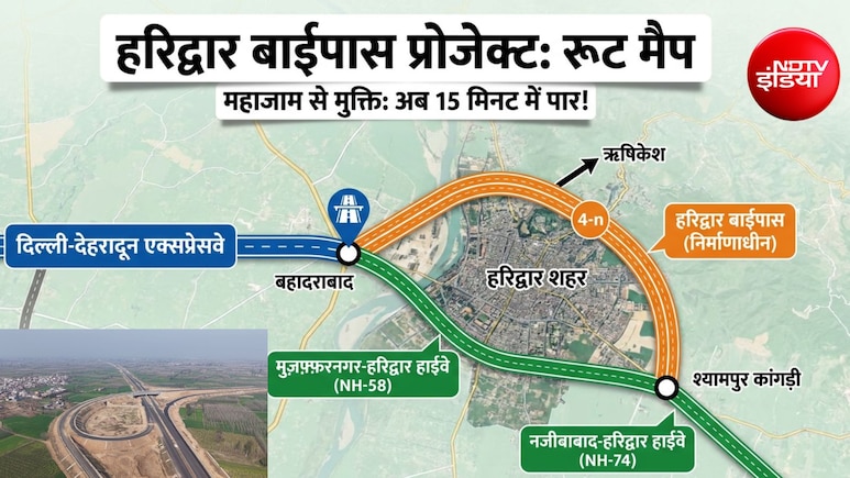 हरिद्वार का जाम होगा खत्म, दिल्ली-NCR से ऋषिकेश का सफर होगा सुपरफास्ट, देहरादून एक्सप्रेसवे से भी जुड़ेगा