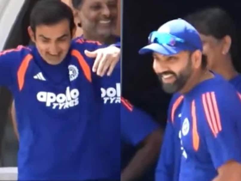 Rohit Sharma Laughs as Gautam Gambhir’s Gesture Goes Viral at Lord’s