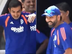 Rohit Sharma Breaks Into Laughter After Gautam Gambhirs Gesture In Viral Lords Clip