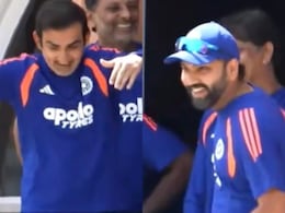 Rohit Sharma Breaks Into Laughter After Gautam Gambhir's Gesture In Viral Lord's Clip