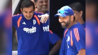 Rohit Sharma Breaks Into Laughter After Gautam Gambhir's Gesture In Viral Lord's Clip