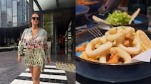 Neha Dhupia's Thai Vacation Comes With A Side Of Calamari And Coconut Water