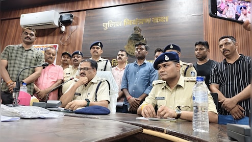 7 शातिर चोर गिरफ्तार, 11 लाख का सामान बरामद; भिंड पुलिस के एक्शन से 6 बड़ी चोरियों का खुलासा