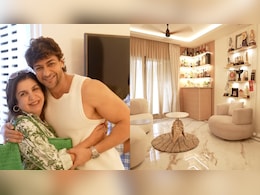 Inside Shalin Bhanot's Stylish New Home With A Custom Bar And All-White Interiors