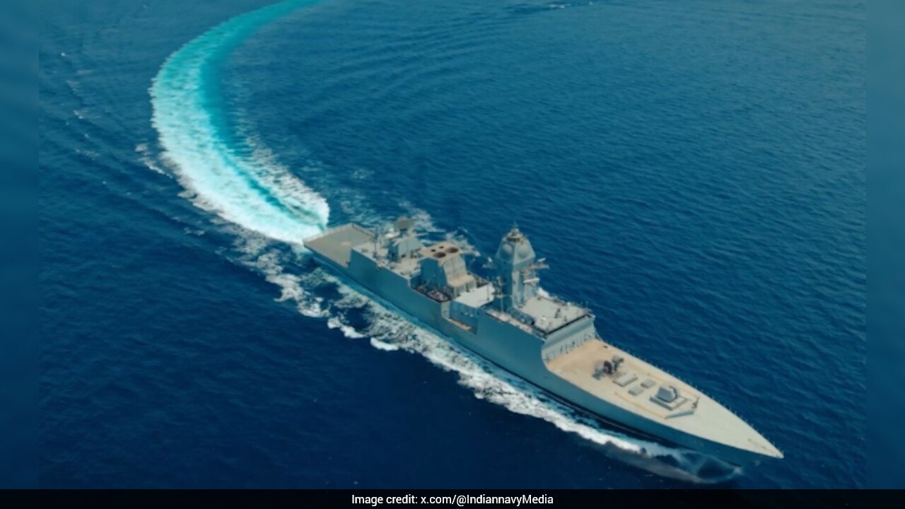 75% Indigenous INS Mahendragiri Commissioned Into Indian Navy